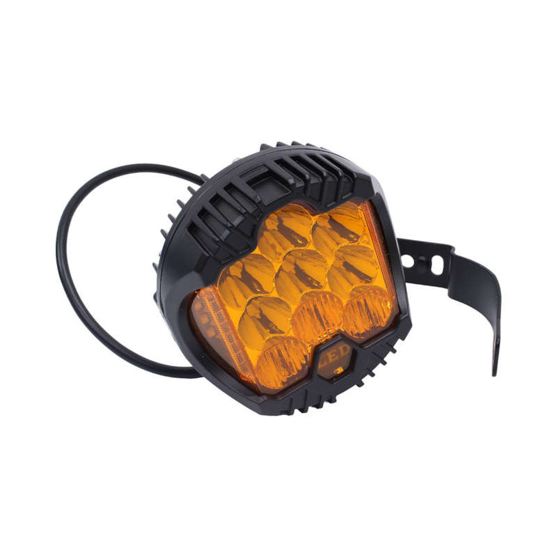 LED360 5" DRL Design Amber/Yellow Spotlamps (each)