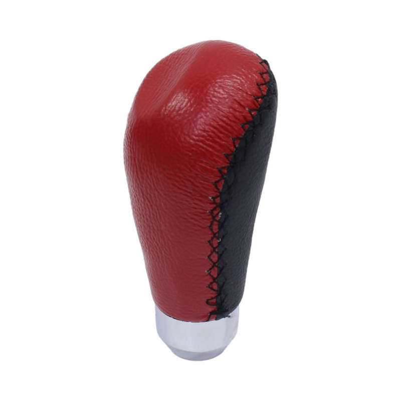 Sport Design Leather Touch gearknob (Black &amp; Red)