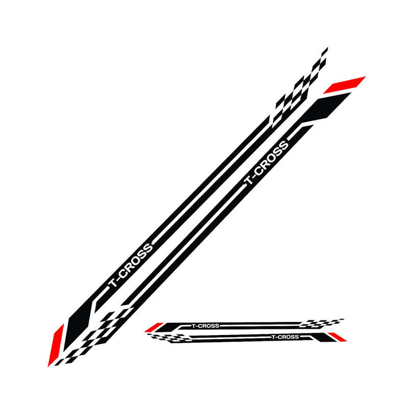 Vinyl Door Livery Sticker Kit for VW T-Cross