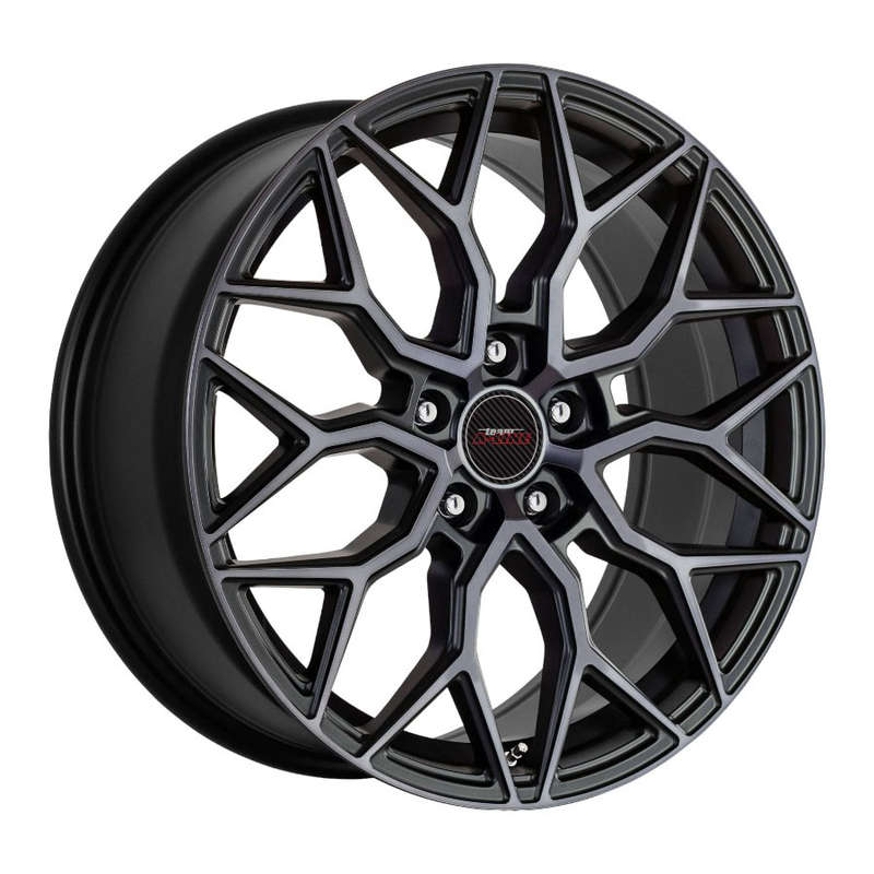 18" A-Line Scar 6/139 Satin Black Tint Smoke Single Alloy Wheel