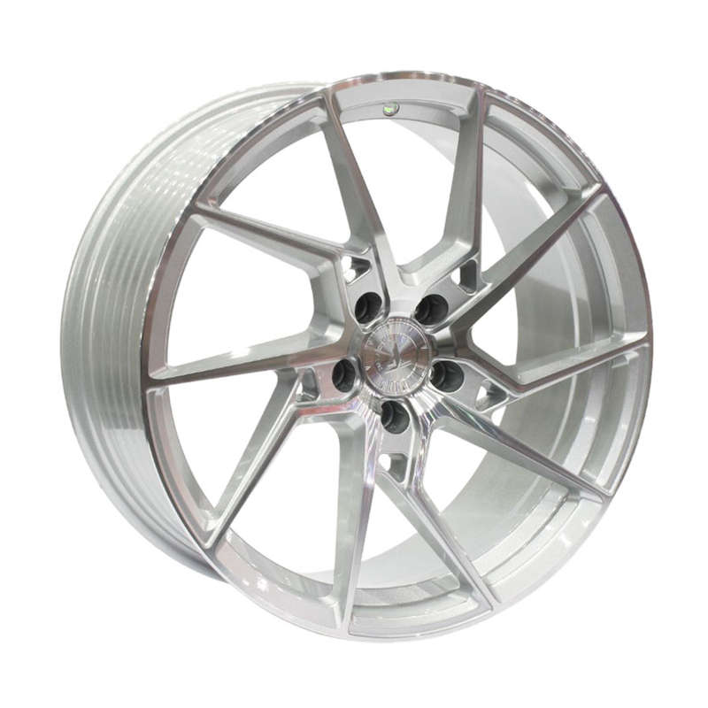 19" F111 Flotec Forged  5/112 Machine Silver Alloy Wheels