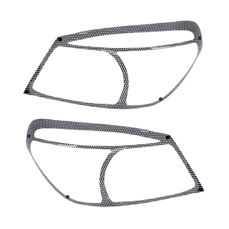 Carbon Fibre Look Headlight Guards for Ford Ranger 2010+