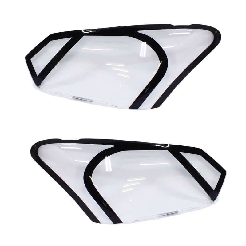 Black Trim Headlight Guards for Isuzu 2016+