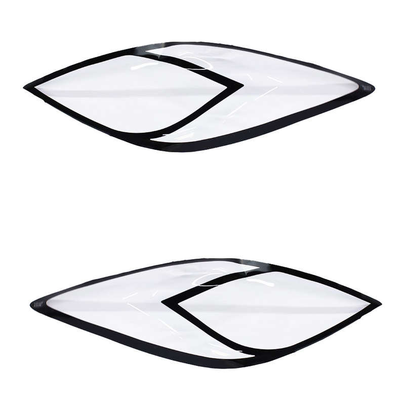 Black Trim Headlight Guards for Mazda BT50 2012+