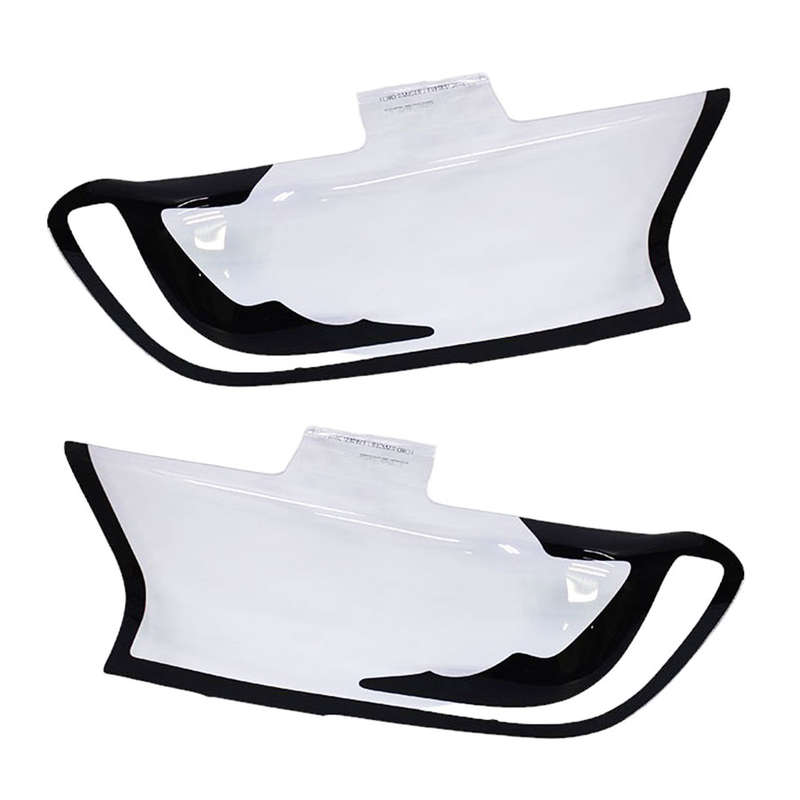 Black Trim Headlight Guards for Ford Ranger 2016+
