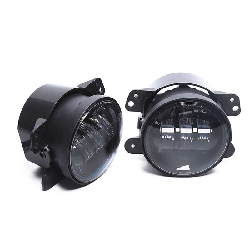 LED360 4inch Round Foglight with Black Housing (without halo ring)