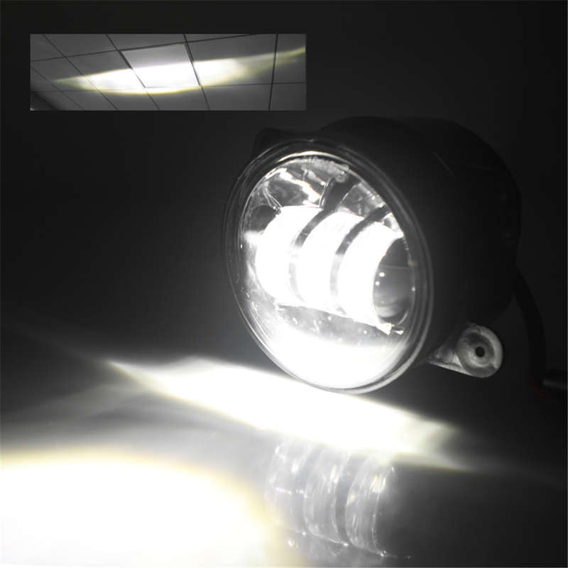 LED360 4inch Round Foglight with Black Housing (without halo ring)