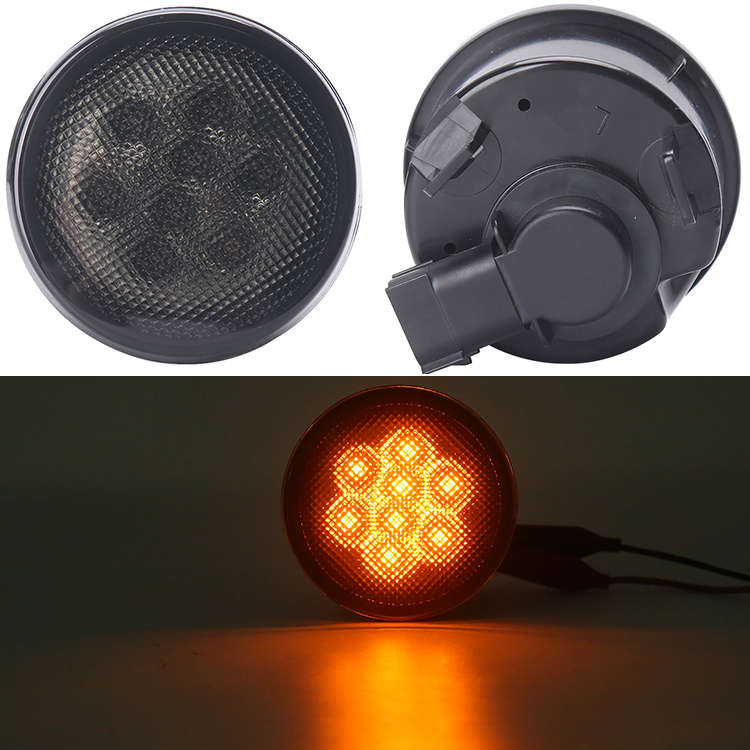 LED360 Round Turning Light for Jeep Wrangler (pair)