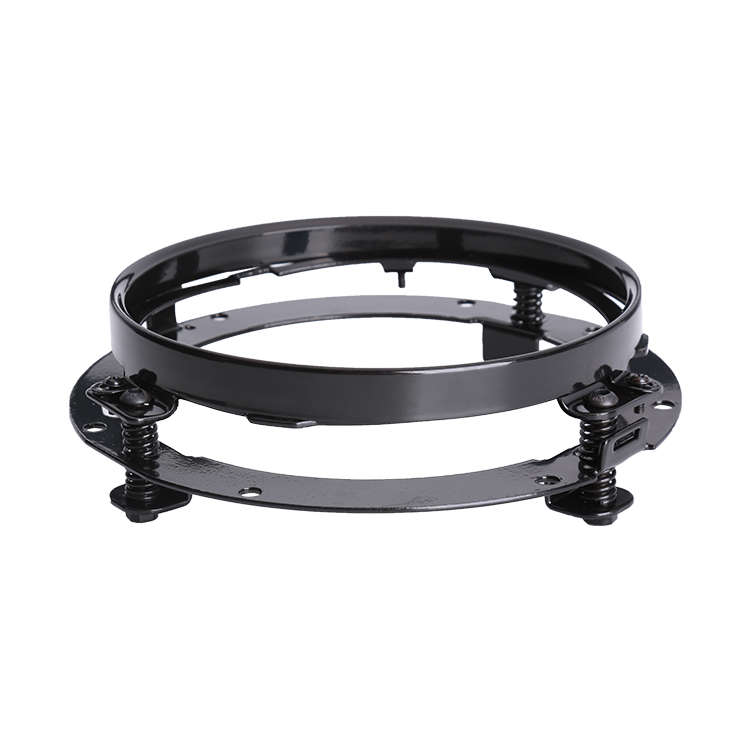 LED360 Matt Black Bracket for 7" Headlights