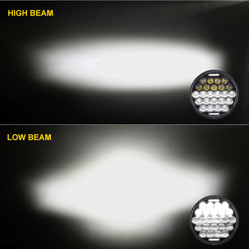 LED360 5.75" CREE LED High/Low Beam Headlamp for Harley (each)