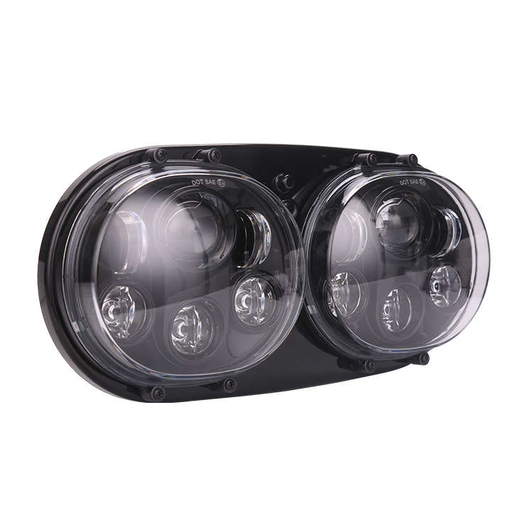 LED360 Double Headlight Kit for Harley Davidson