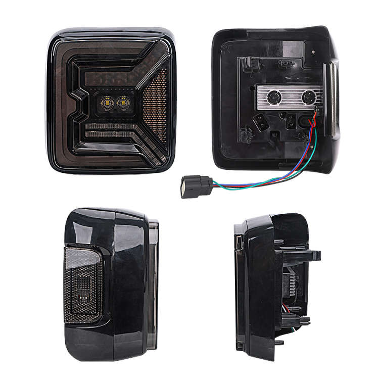 LED360 Jeep JL LED Design Tailights (Smoked Lens)