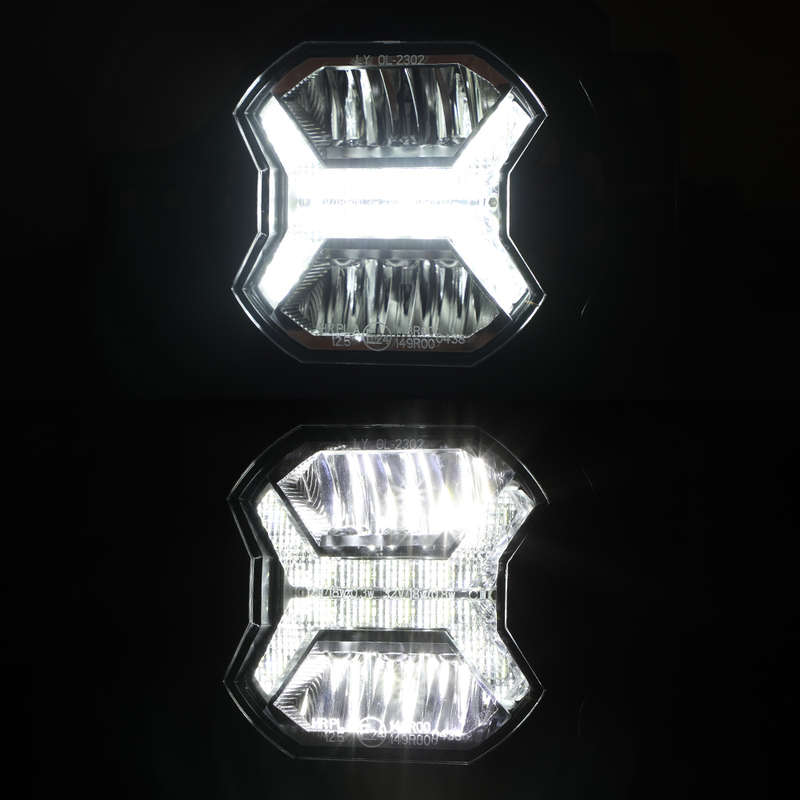 LED360 4" Wind Tunnel Design LED Foglights