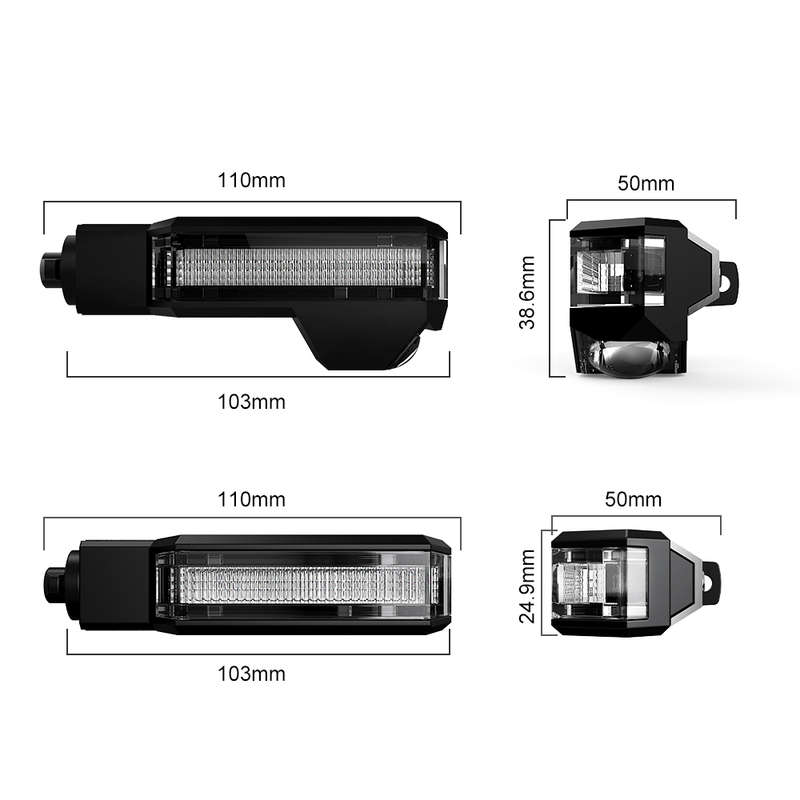 LED360 Suitable for Bmw Motorcycle LED Turn Signal Lamp (set)