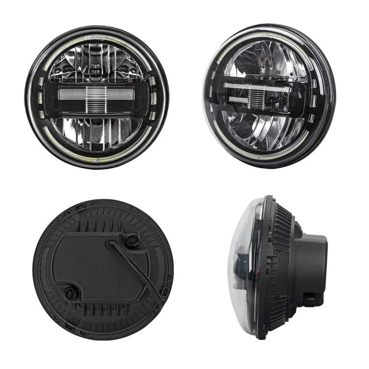 LED360 7" King Kong Design LED High/Low Beam Headlights