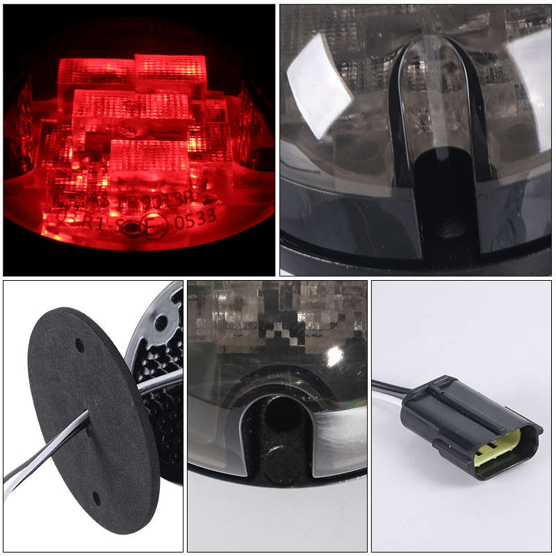 LED360 95mm 1PCS Red back tail light