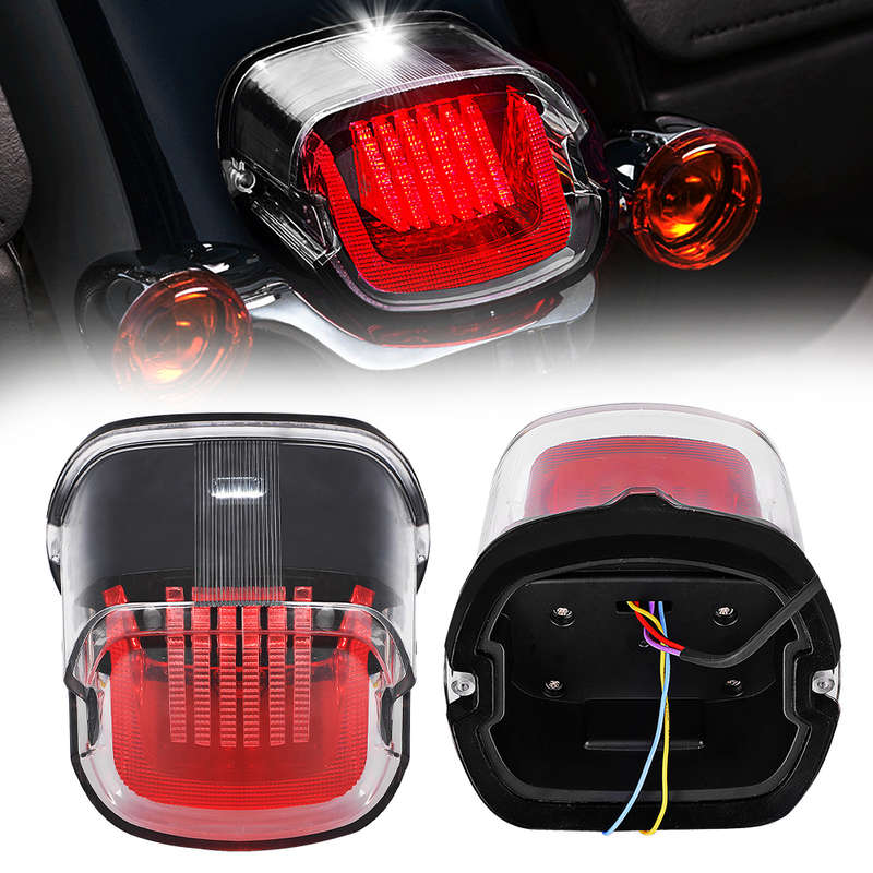 LED360 Hover taillight for Harley davidson 2 Clear +2 Smoked