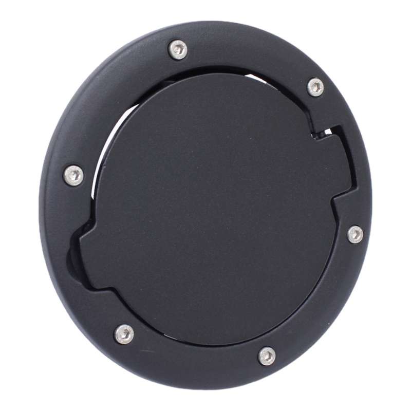 Matt Black Replacement fuel Tank Cover &amp; Cap for Jeep (Smooth Design)
