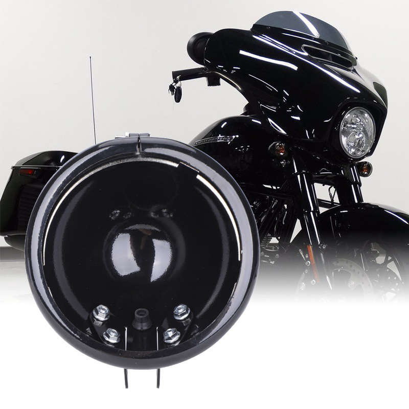 LED360 5.75inch Brackets For Harley headlight (black)