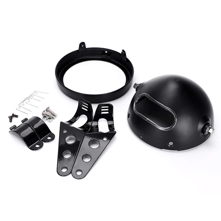 LED360 5.75inch Brackets For Harley headlight (chrome)