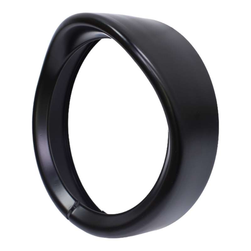 LED360 7 inch Visor Style Headlamp Trim Ring black