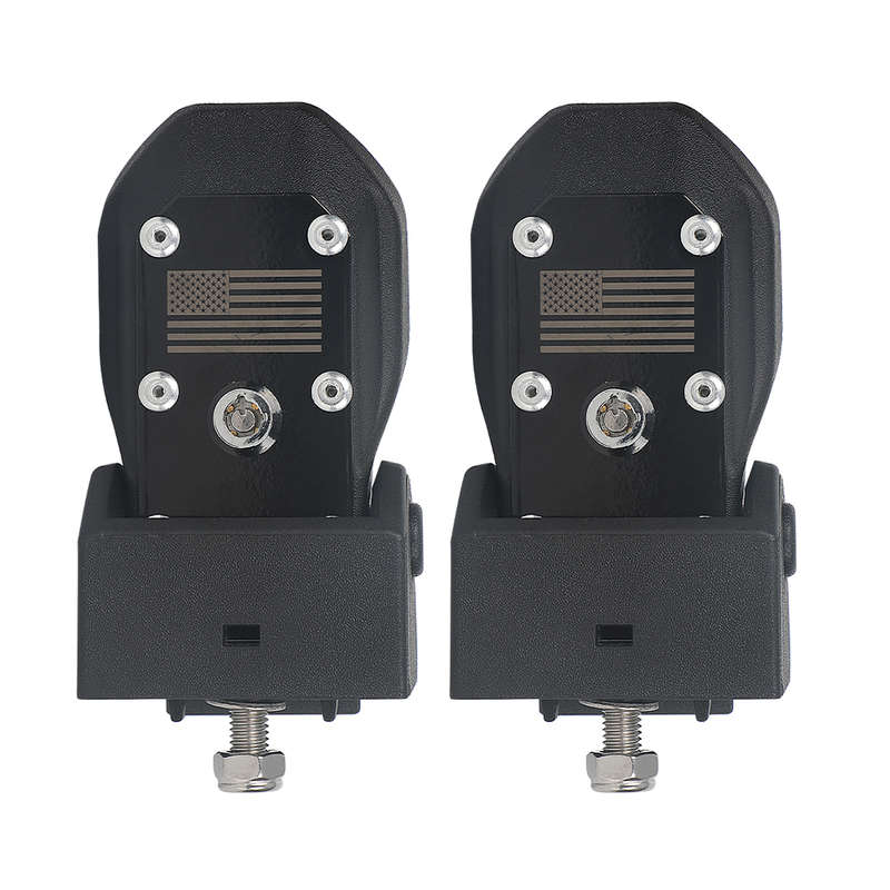 Matt Black Hood Lock Kit for Jeep