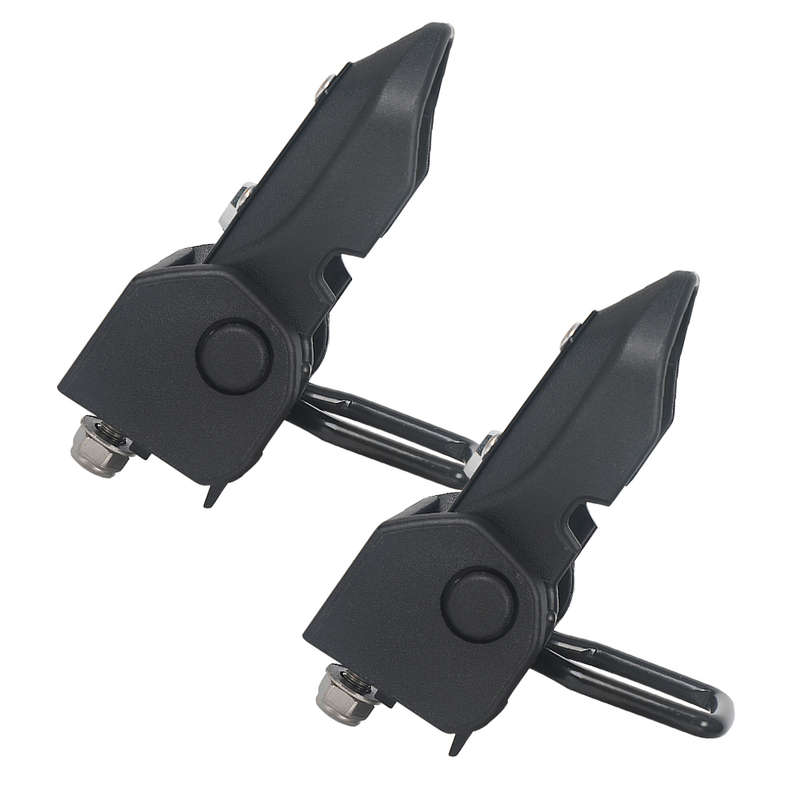Matt Black Hood Lock Kit for Jeep