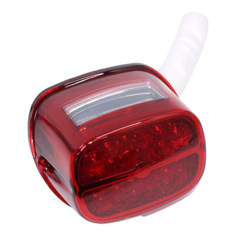 LED360 Motorcycle LED Tail Light brake light fit for Harley Davidson with turn signal (Red)