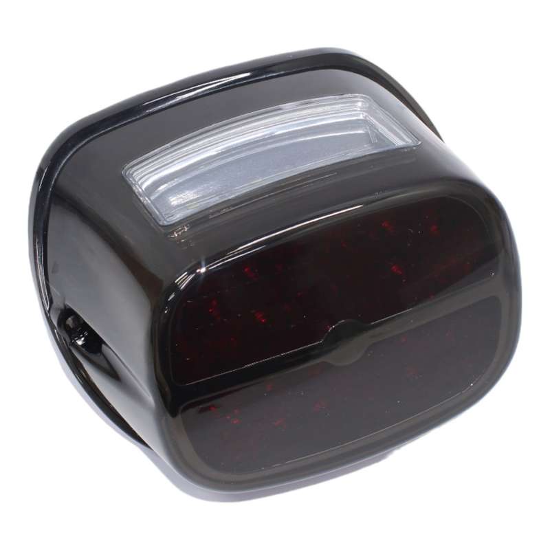 LED360 Motorcycle LED Tail Light brake light fit for Harley Davidson with turn signal (Black )