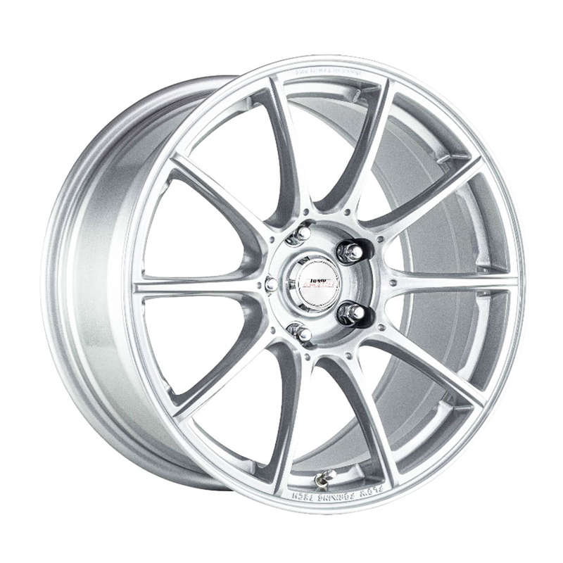 17" A-Line Hype 5/100 Arctic Silver Flow Form Alloy Wheels