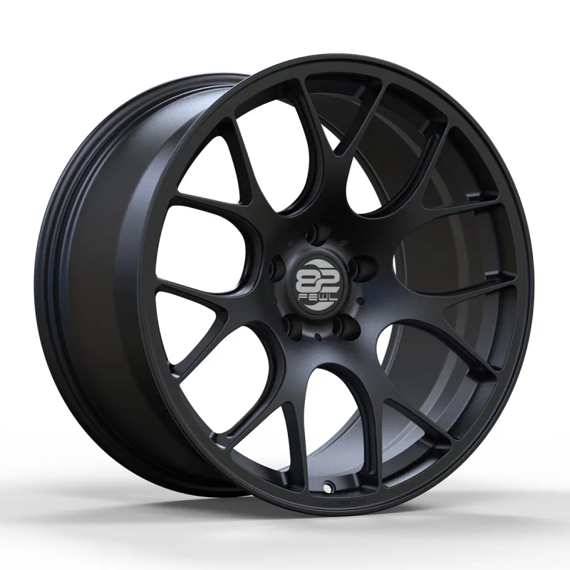 19" Fewl-82 FC119-59M 5/120 Monoblock Satin Black Alloy Wheels