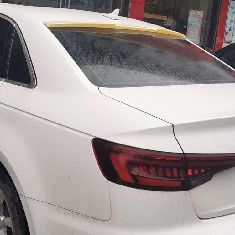 Audi A4 2012-2016 Roof Spoiler RS Style Gloss Black