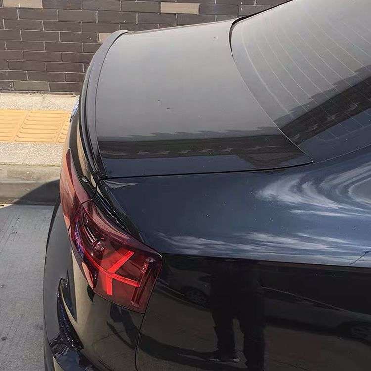Audi A6 2011 Boot Spoiler S3 Style Gloss Black