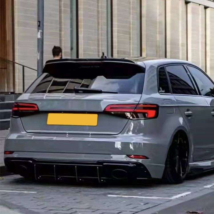 Audi Q3 2012-2021 Roof Spoiler Sport Style Gloss Black