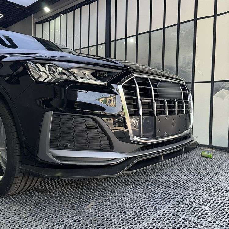 Audi Q7 2016 Front Spoiler S-Line Gloss Black