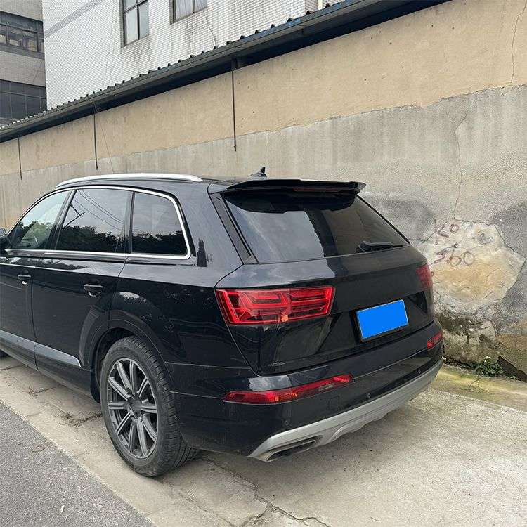 Audi Q7 2016 Roof Spoiler Gloss Black
