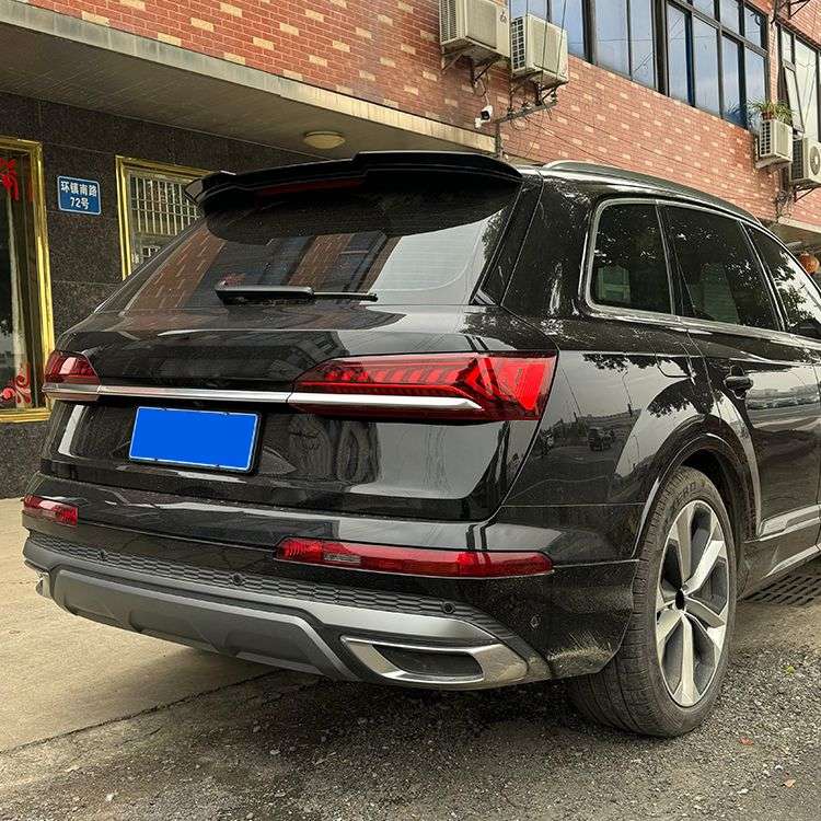 Audi Q7 2016 Roof Spoiler S-Line Gloss Black
