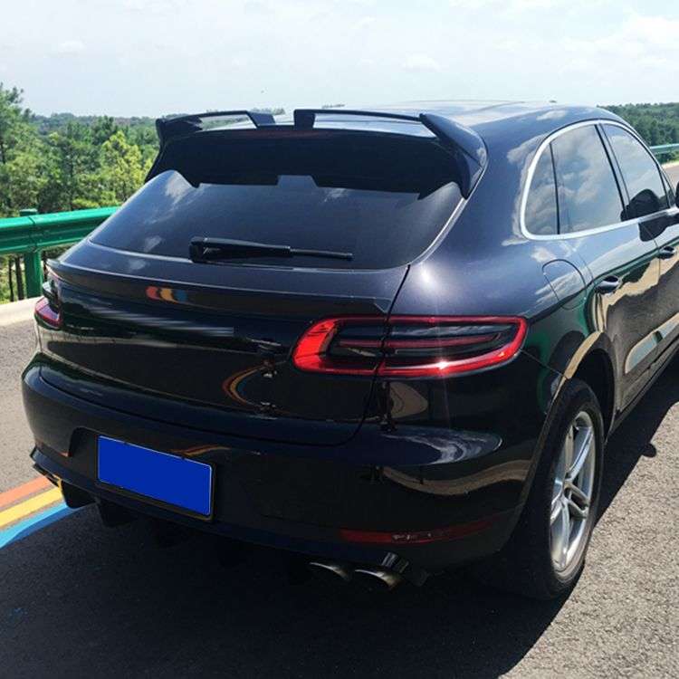 Porsche Macan 2014 Roof Spoiler Gloss Black (Type 1)
