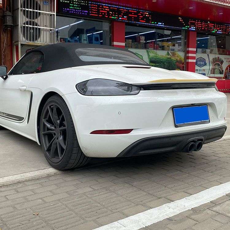 Porsche Boxster 2016 Boot Spoiler Gloss Black