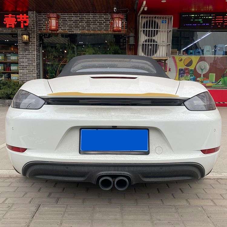 Porsche Boxster 2016 Boot Spoiler Gloss Black