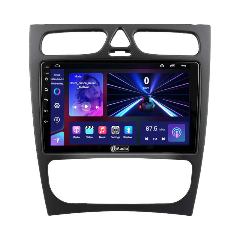 TT Audio 9" replacement radio for MERCEDES C-Class (W203) 2000 - 2005 (MID SPEC)