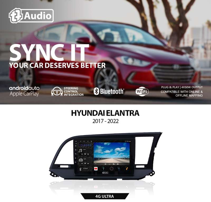 TT Audio 9" replacement radio for HYUNDAI Elantra 2012 - 2016 (4G ULTRA)