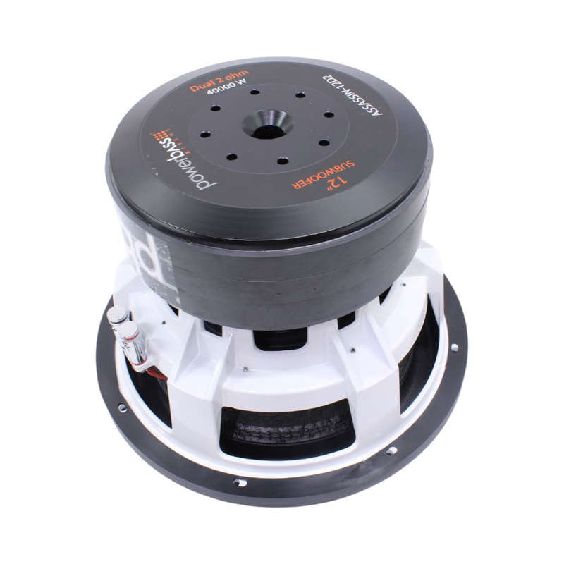 Powerbass ASSASSIN 12D2 12" Assassin Series 40000w Dual 2ohm Subwoofer