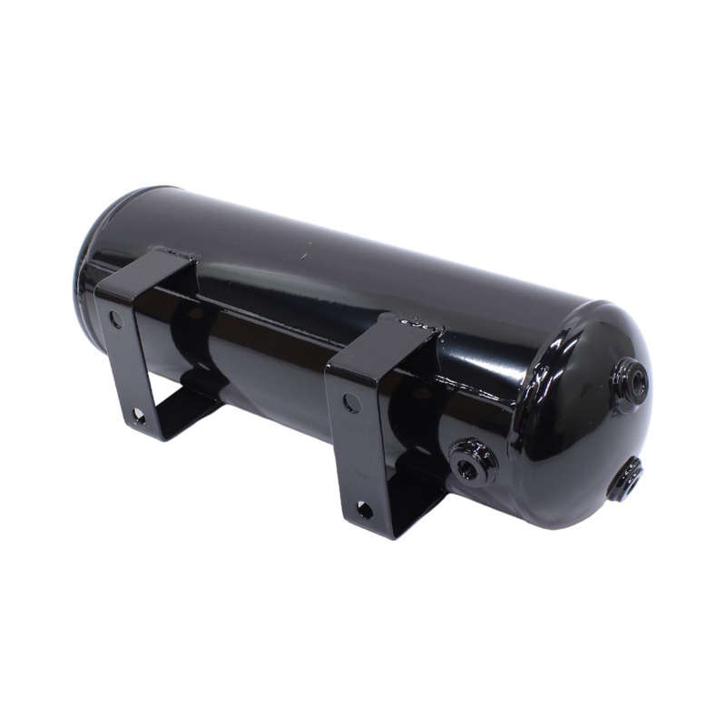 Castor 2 Gallon Gloss Black Steel Tank