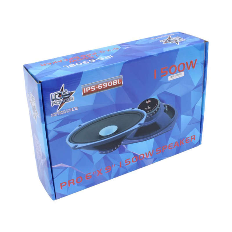 Ice Power IPS-690BL Pro Series 6x9" 1500w Speakers