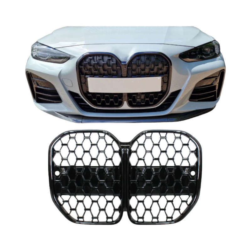 Gloss Black Diamond Grills Suitable to fit BMW G22/G23/G26 4 Series 2020+