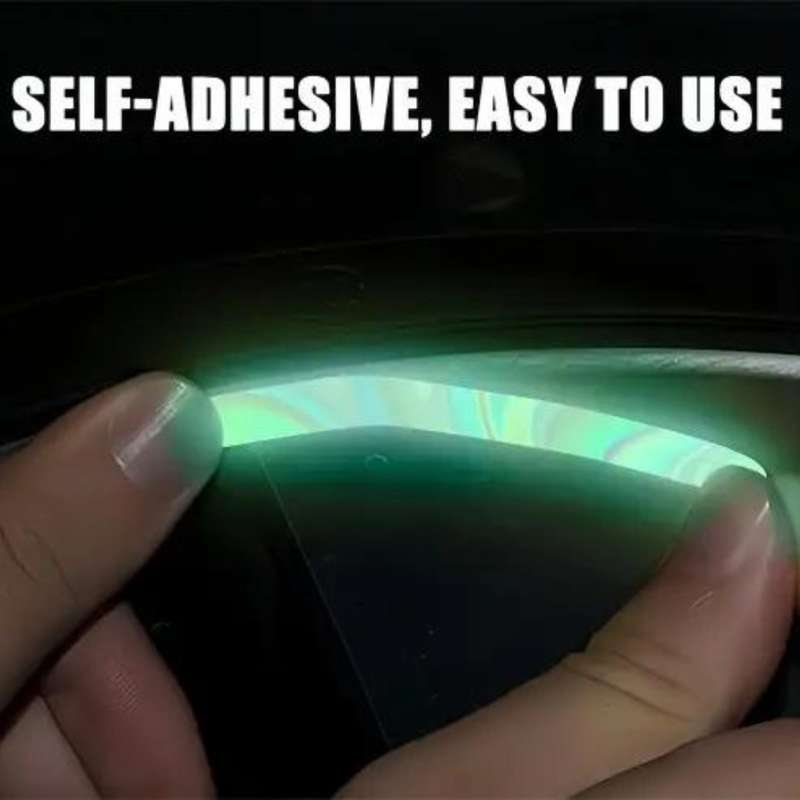 Glow In the Dark Wheel Rim Sticker Set - 16pc set (34cm)