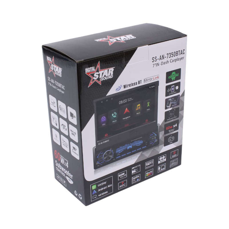 Starsound SS-AN-7350BTAC 7" In-Dash Media Player