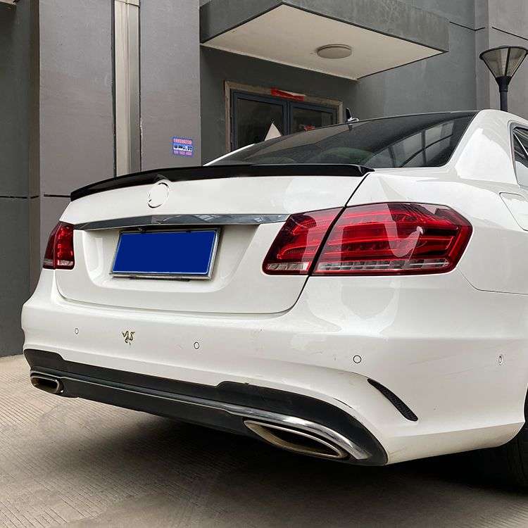 Mercedes E-Class 2009-2013 W212 Boot Spoiler Gloss Black