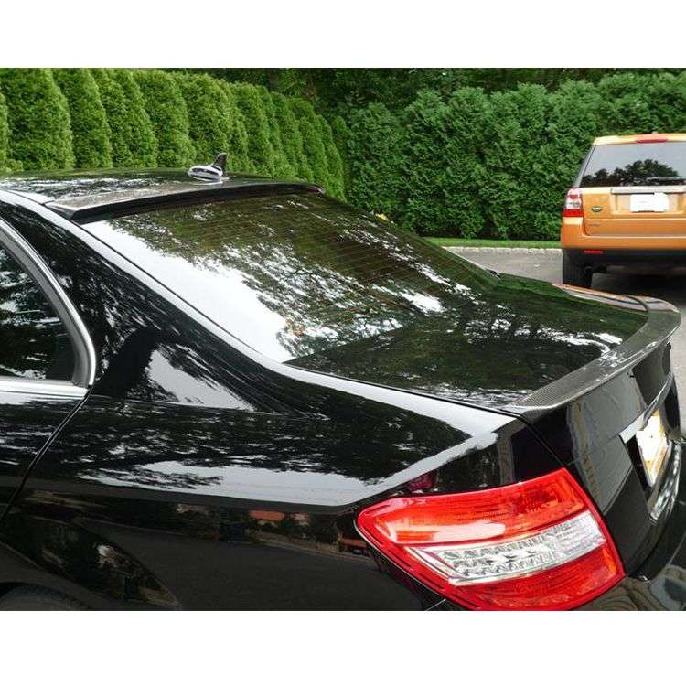 Mercedes C-Class 2007-2011 Roof Spoiler Gloss Black